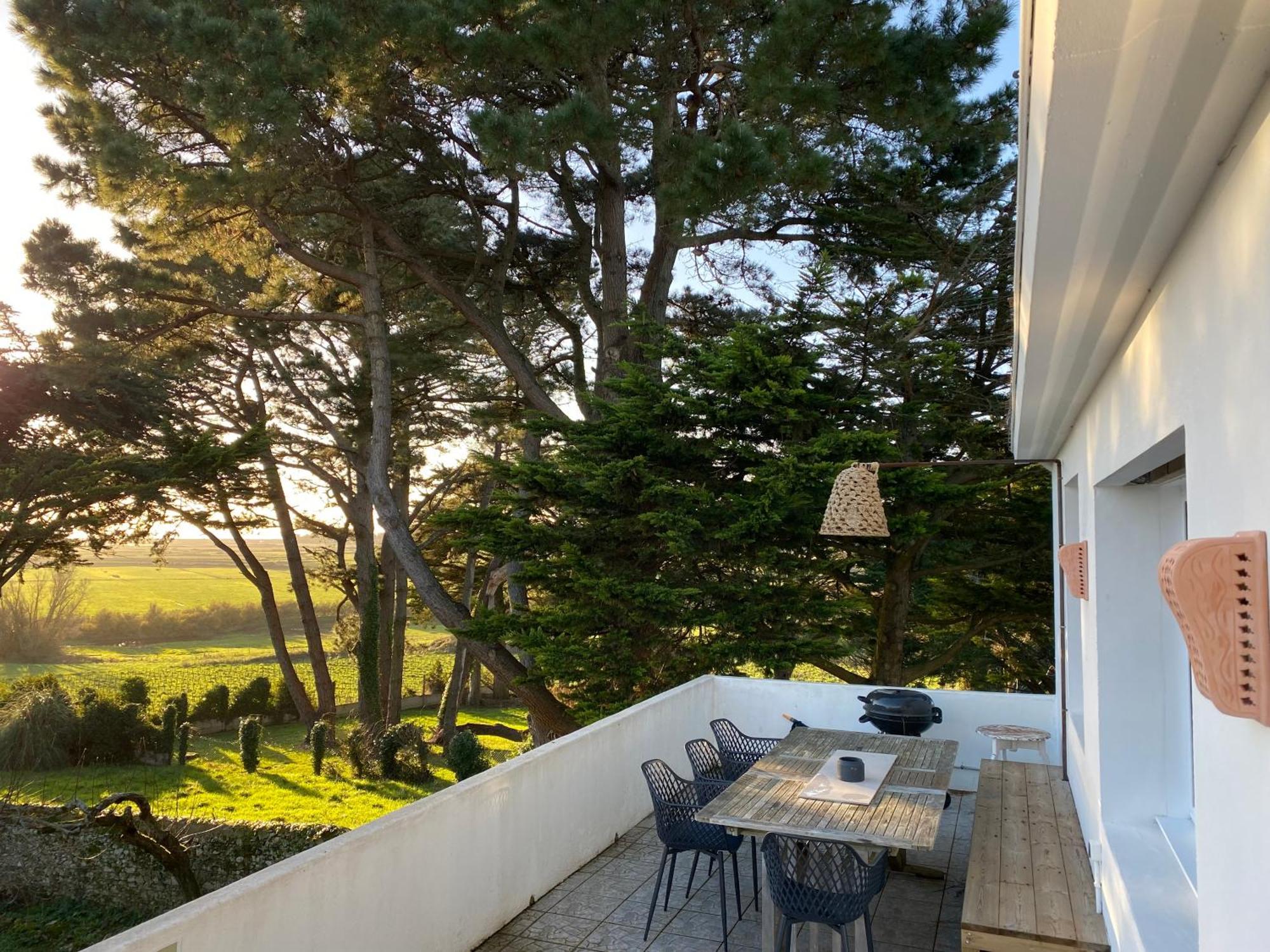 Villa Vieilles Vignes Vue Mer Billiers Dış mekan fotoğraf