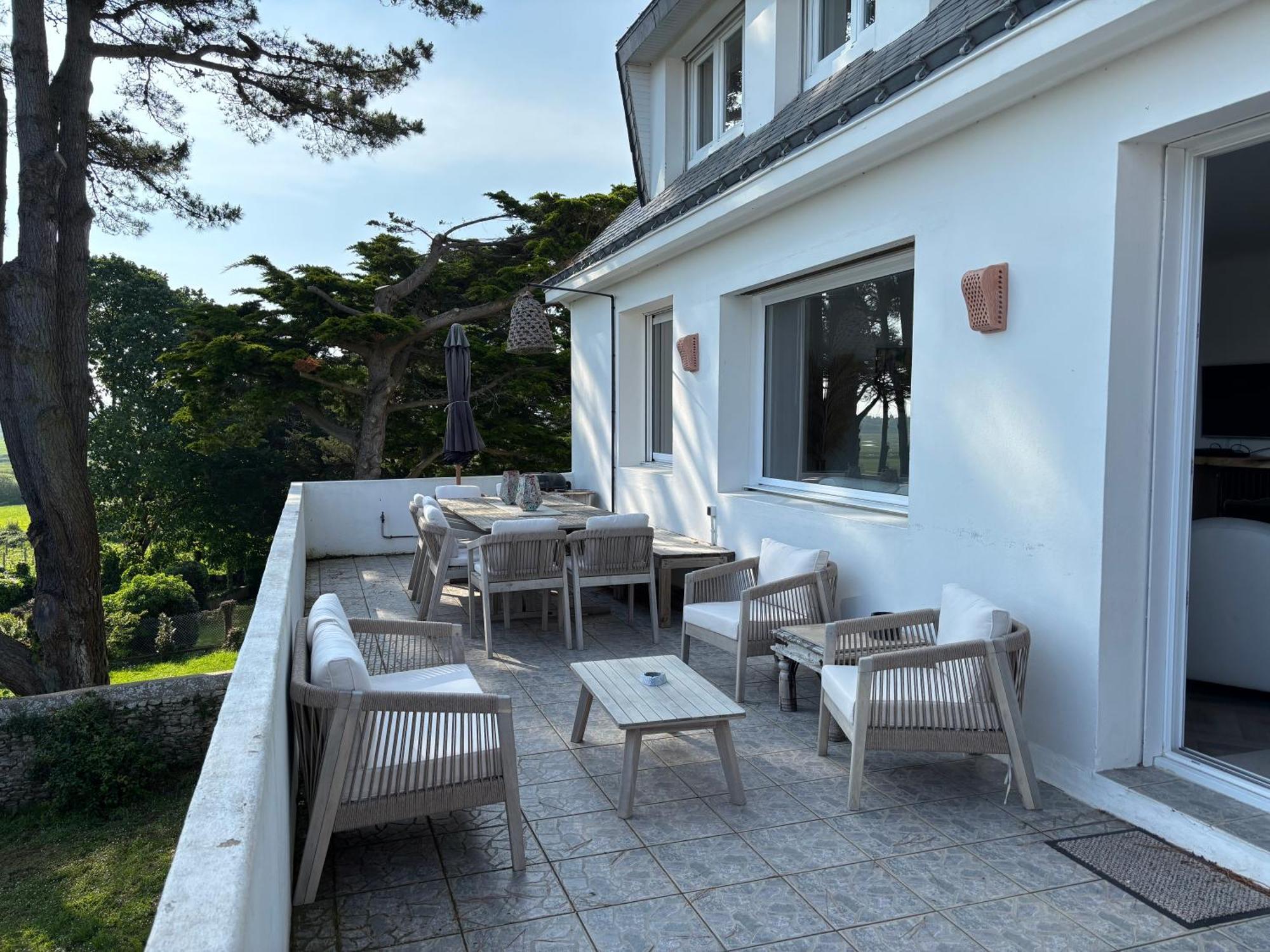 Villa Vieilles Vignes Vue Mer Billiers Dış mekan fotoğraf