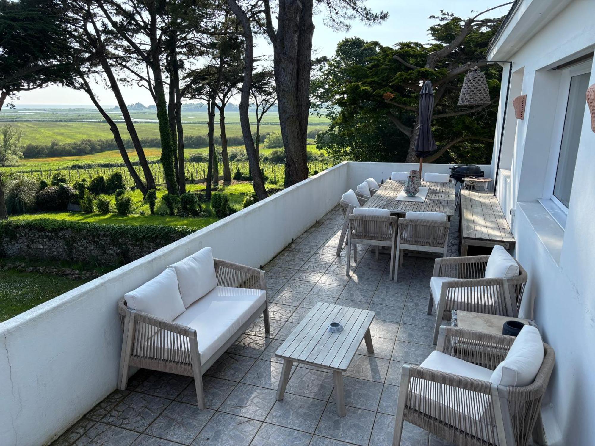 Villa Vieilles Vignes Vue Mer Billiers Dış mekan fotoğraf